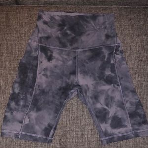 Lululemon align high rise biker short 8” with pockets